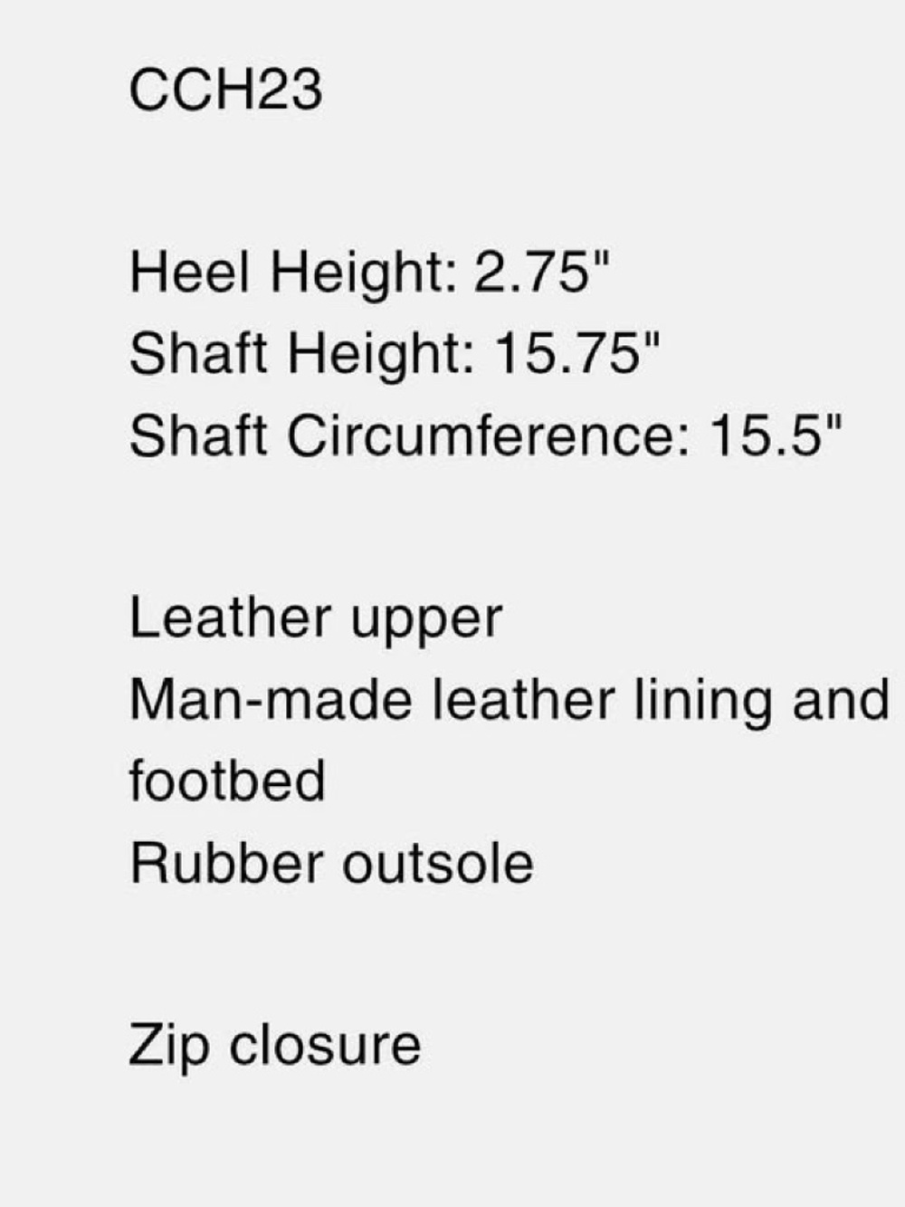 Coach Black Leather Knee-High Boot 7.5 NWT - Picture 9 of 9